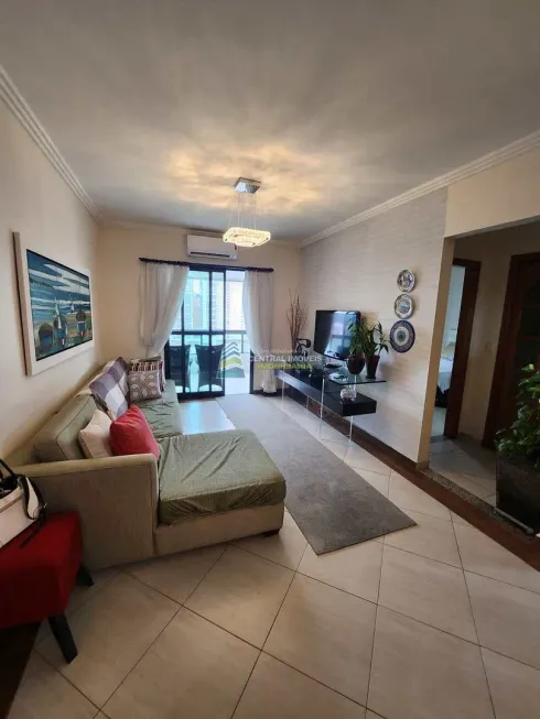 Foto 1 de Apartamento com 3 Quartos para alugar, 131m² em Canto do Forte, Praia Grande