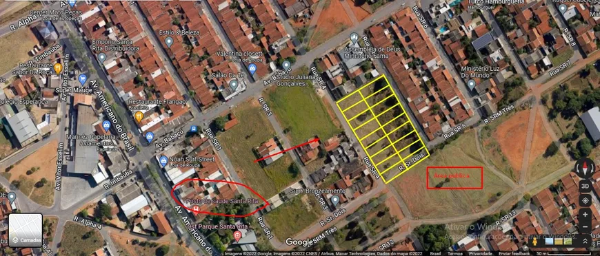 Foto 1 de Lote/Terreno à venda, 360m² em Parque Santa Rita, Goiânia