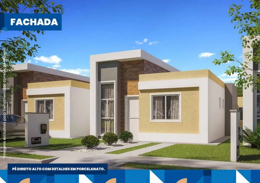 Foto 1 de Casa de Condomínio com 3 Quartos à venda, 82m² em , Barra dos Coqueiros