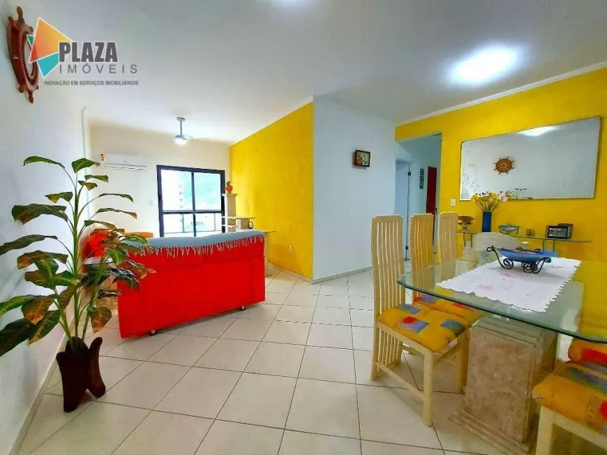 Foto 1 de Apartamento com 3 Quartos para alugar, 101m² em Canto do Forte, Praia Grande