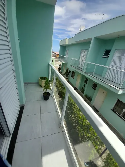 Foto 1 de Casa de Condomínio com 2 Quartos à venda, 71m² em Gaivota Praia, Itanhaém