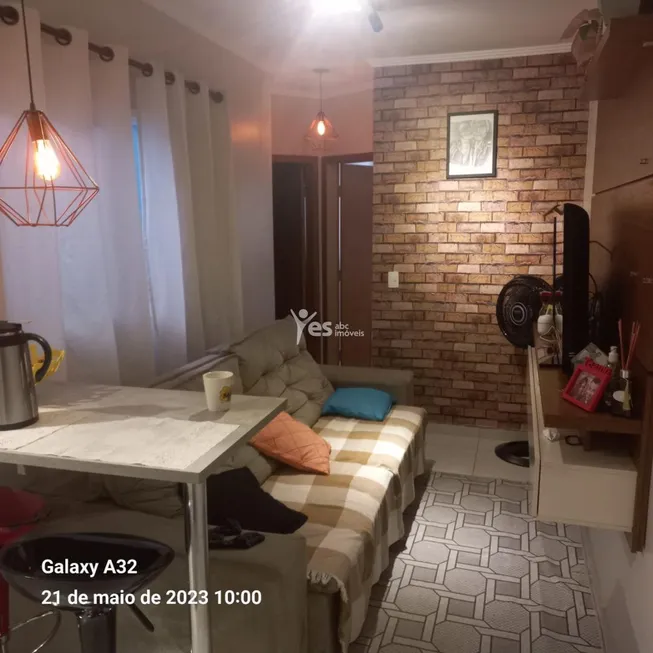 Foto 1 de Apartamento com 2 Quartos à venda, 43m² em Jardim Utinga, Santo André