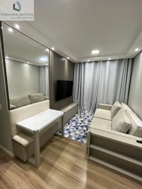 Foto 1 de Apartamento com 2 Quartos à venda, 44m² em Parque São Vicente, Mauá