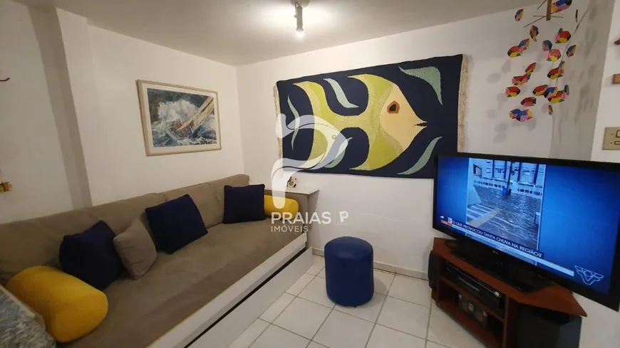 Foto 1 de Apartamento com 1 Quarto à venda, 50m² em Enseada, Guarujá