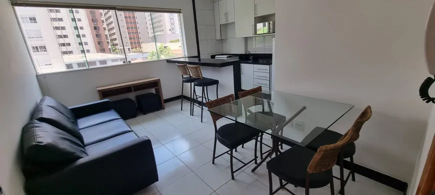 Foto 1 de Apartamento com 1 Quarto para alugar, 40m² em Lourdes, Belo Horizonte