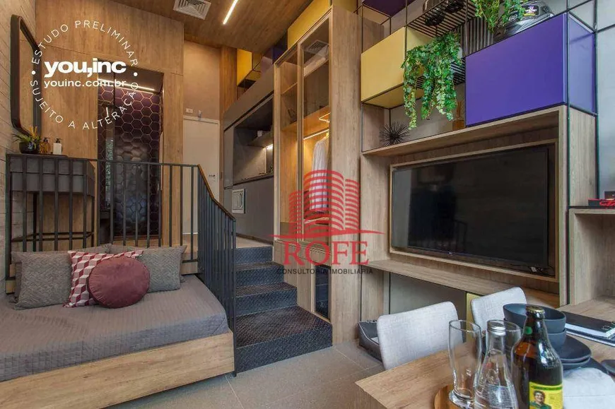 Foto 1 de Apartamento com 1 Quarto à venda, 26m² em Brooklin, São Paulo