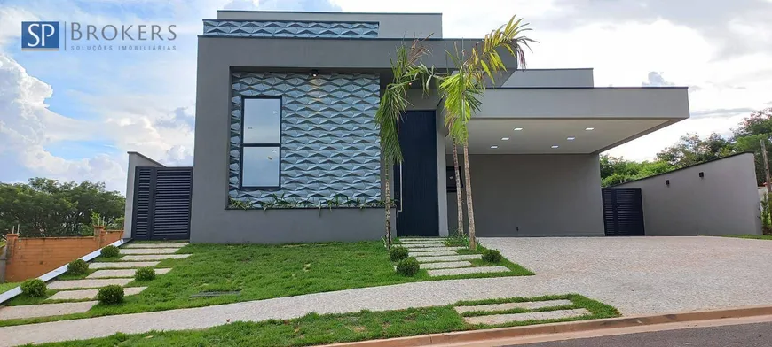 Foto 1 de Casa de Condomínio com 3 Quartos à venda, 226m² em Loteamento Alphaville Campinas, Campinas