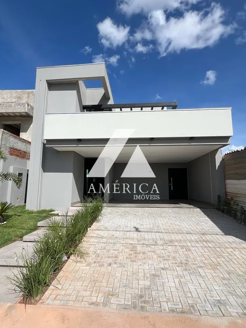 Foto 1 de Casa de Condomínio com 3 Quartos à venda, 160m² em Condomínio Belvedere II, Cuiabá