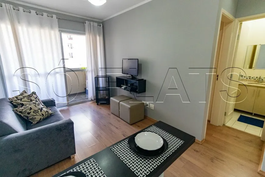 Foto 1 de Flat com 1 Quarto à venda, 37m² em Moema, São Paulo