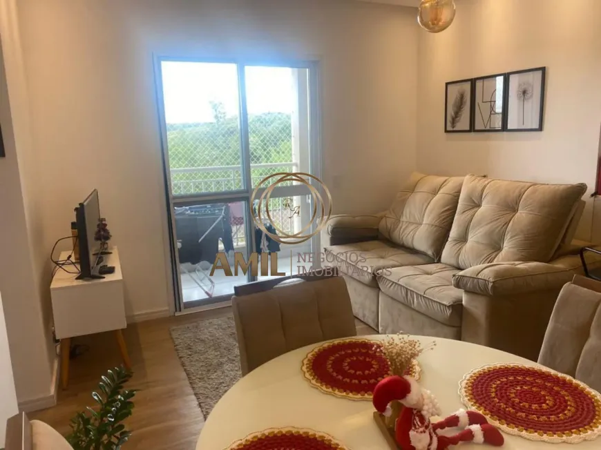 Foto 1 de Apartamento com 2 Quartos à venda, 63m² em Pagador de Andrade, Jacareí