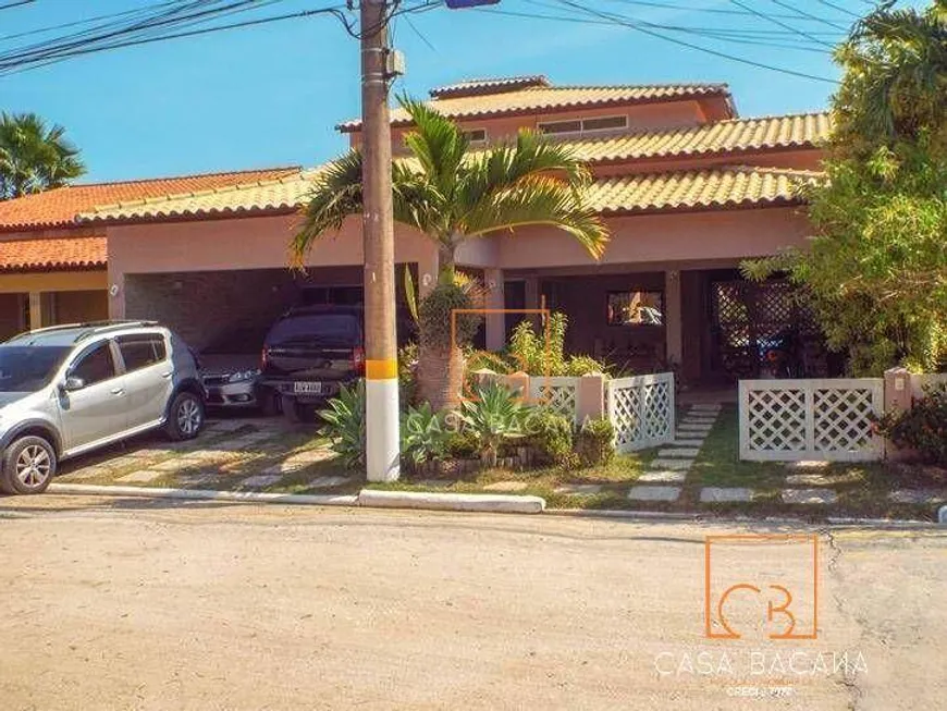 Foto 1 de Casa de Condomínio com 5 Quartos à venda, 360m² em Balneário das Conchas, São Pedro da Aldeia