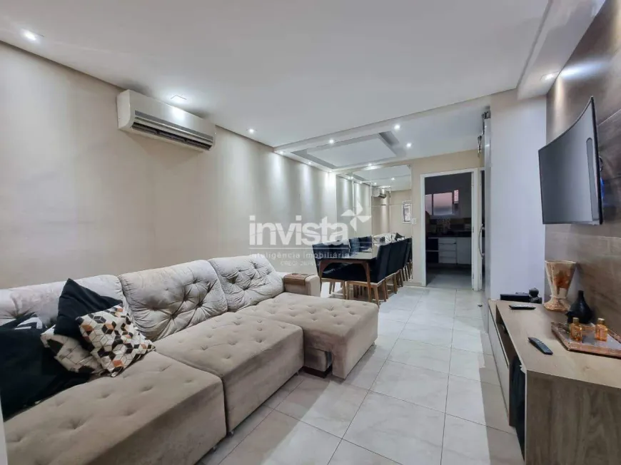 Foto 1 de Casa com 2 Quartos à venda, 123m² em Marapé, Santos