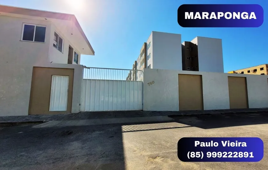 Foto 1 de Apartamento com 3 Quartos para alugar, 65m² em Itaperi, Fortaleza