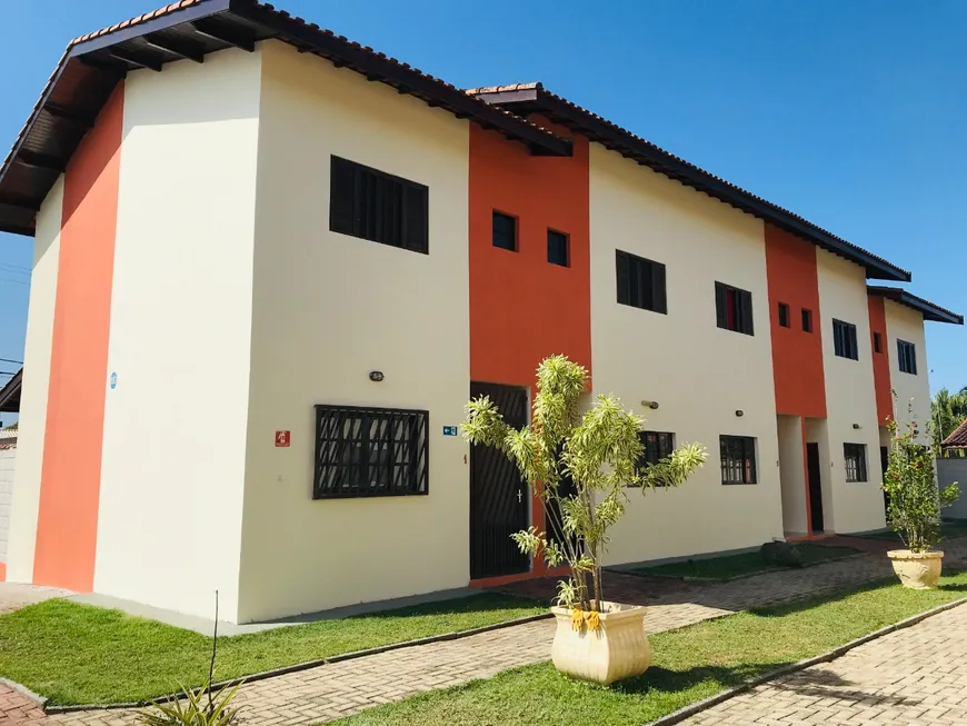 Foto 1 de Casa de Condomínio com 2 Quartos à venda, 77m² em Cibratel II, Itanhaém