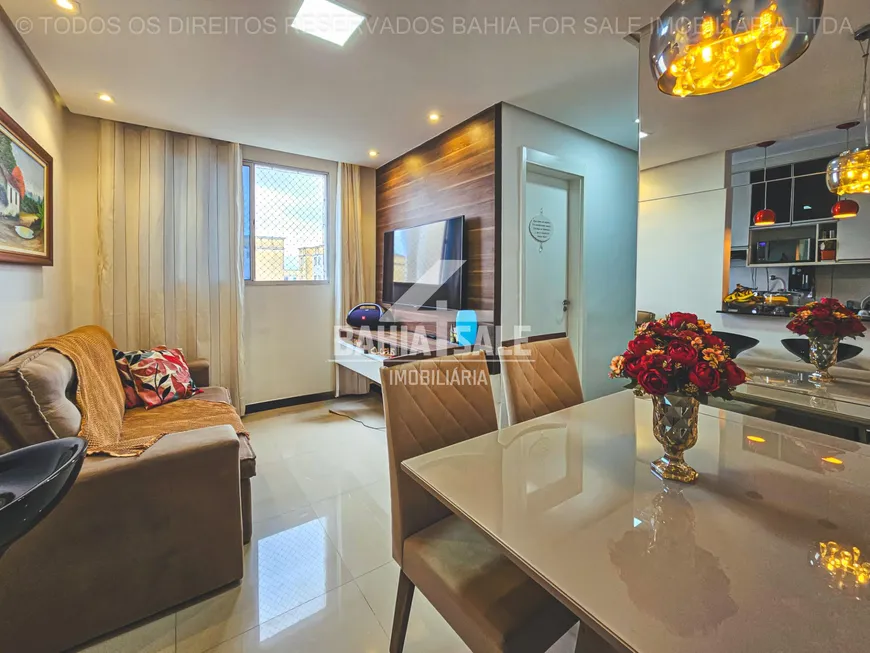 Foto 1 de Apartamento com 2 Quartos à venda, 45m² em Caji, Lauro de Freitas