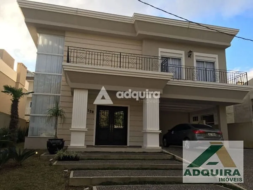 Foto 1 de Casa de Condomínio com 3 Quartos à venda, 360m² em Estrela, Ponta Grossa