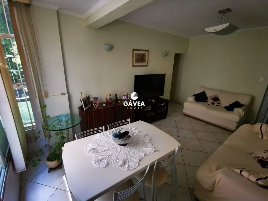 Foto 1 de Apartamento com 1 Quarto à venda, 57m² em Itararé, São Vicente