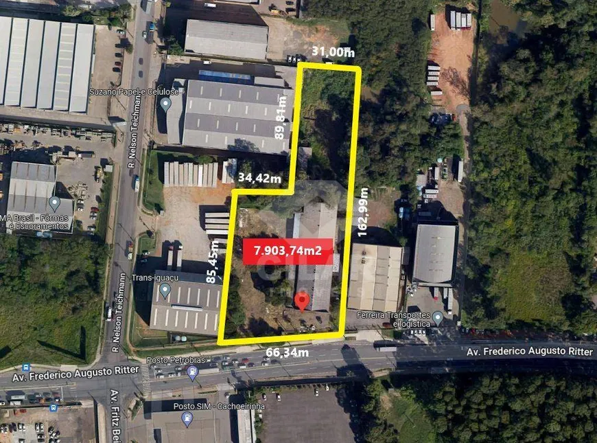 Foto 1 de Lote/Terreno à venda, 7904m² em Distrito Industrial, Cachoeirinha