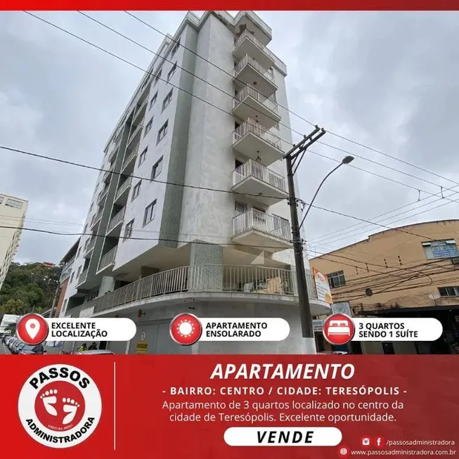 Foto 1 de Apartamento com 3 Quartos à venda, 174m² em Varzea, Teresópolis
