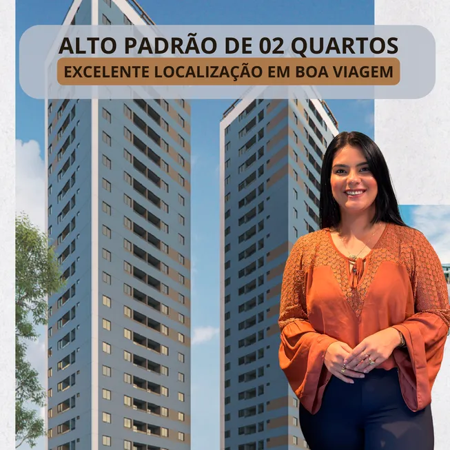 Foto 1 de Apartamento com 2 Quartos à venda, 47m² em Boa Viagem, Recife