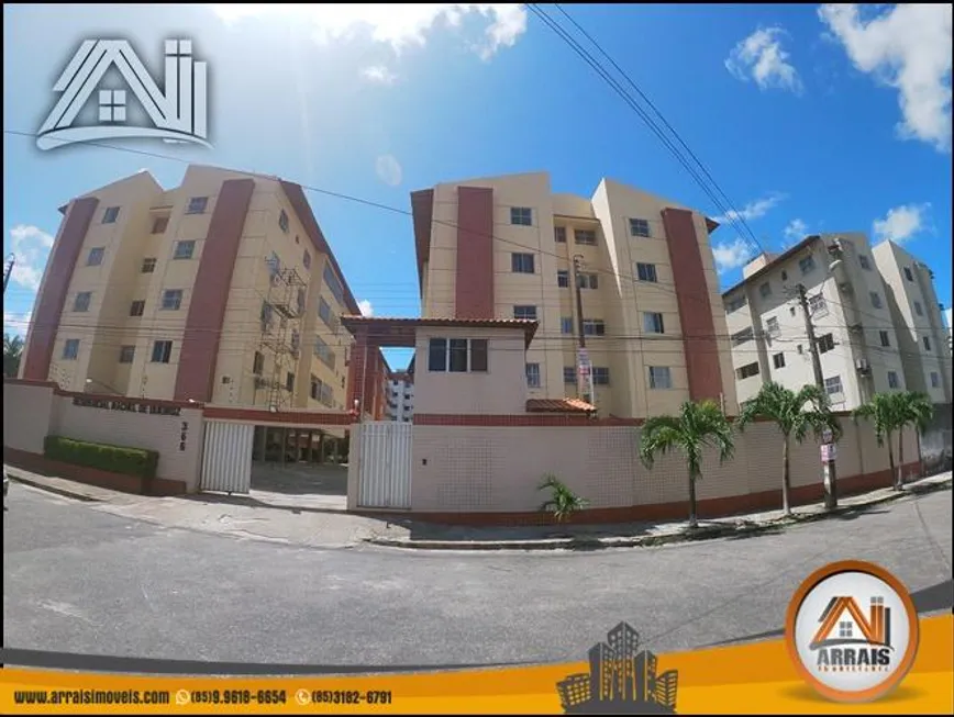 Foto 1 de Apartamento com 3 Quartos à venda, 111m² em Parreão, Fortaleza