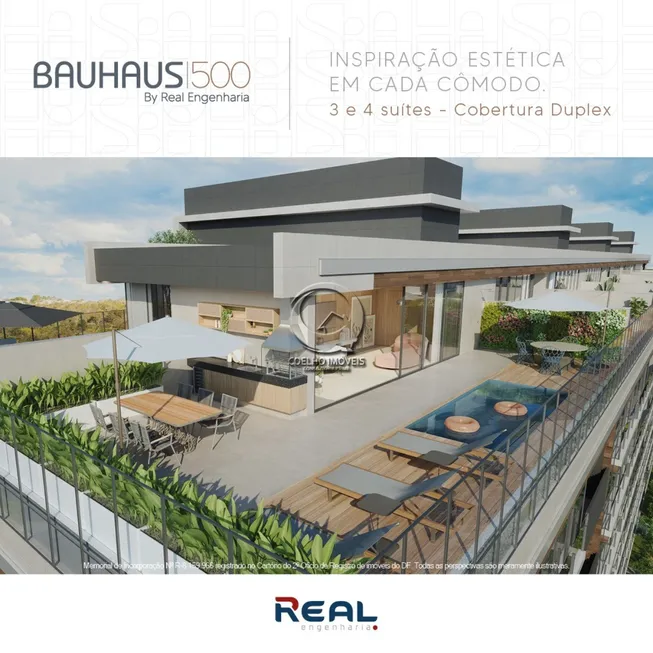 Foto 1 de Cobertura com 3 Quartos à venda, 259m² em Setor Sudoeste, Brasília
