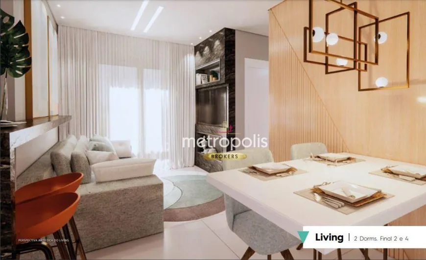 Foto 1 de Apartamento com 2 Quartos à venda, 55m² em Baeta Neves, São Bernardo do Campo