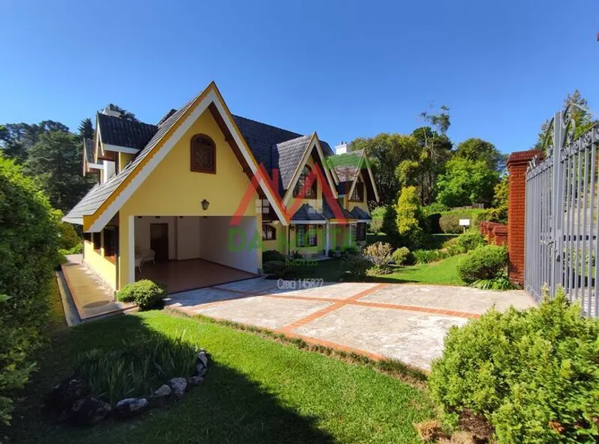 Foto 1 de Casa de Condomínio com 4 Quartos à venda, 380m² em Jardim do Embaixador, Campos do Jordão