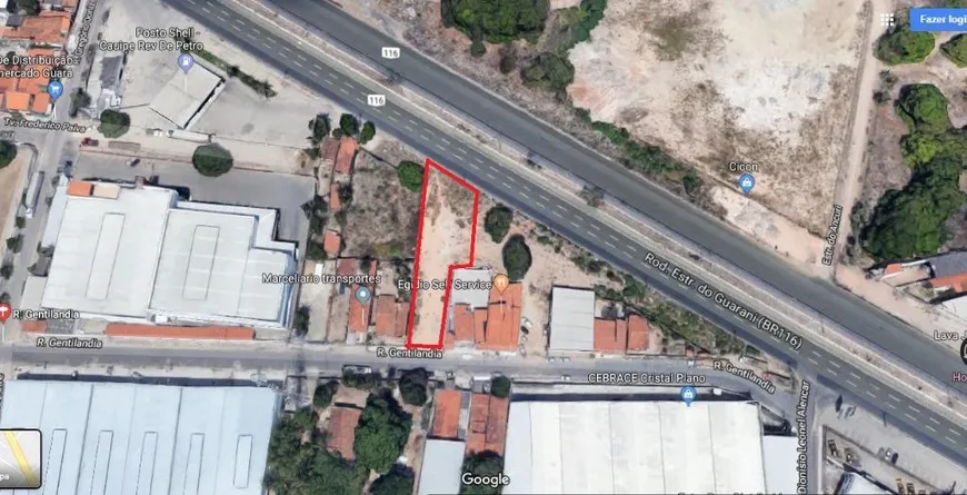 Foto 1 de Lote/Terreno à venda, 1241m² em Messejana, Fortaleza