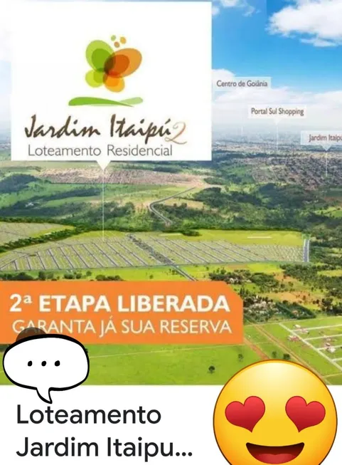 Foto 1 de Lote/Terreno à venda, 270m² em , Abadia de Goiás