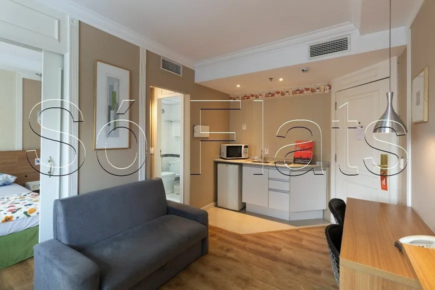 Foto 1 de Flat com 1 Quarto para alugar, 30m² em Jardim Paulista, São Paulo