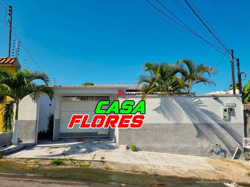 Foto 1 de Casa com 3 Quartos à venda, 70m² em Flores, Manaus