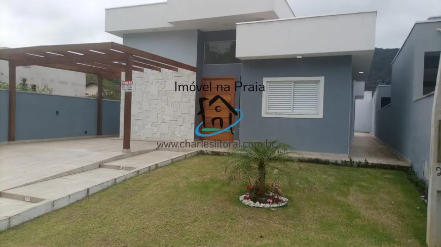 Foto 1 de Casa de Condomínio com 3 Quartos à venda, 150m² em Mocóca, Caraguatatuba