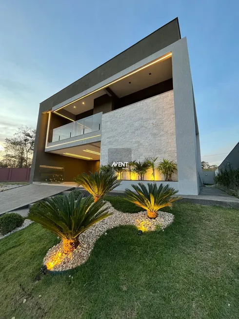 Foto 1 de Casa de Condomínio com 5 Quartos à venda, 264m² em Residencial Marília, Senador Canedo
