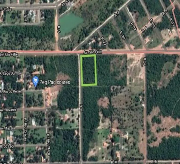 Foto 1 de Lote/Terreno à venda, 15000m² em Jardim Iracy, Aruanã