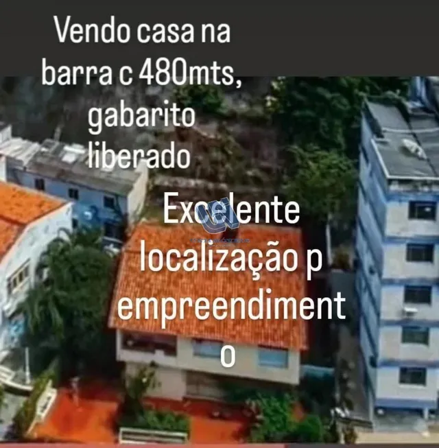 Foto 1 de Lote/Terreno à venda, 480m² em Barra, Salvador