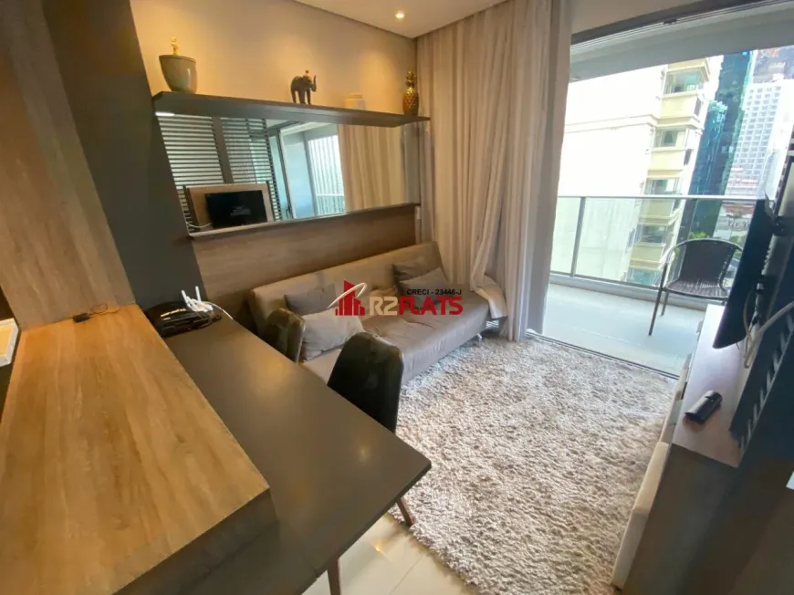 Foto 1 de Flat com 1 Quarto para alugar, 36m² em Pinheiros, São Paulo