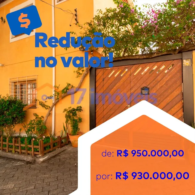 Foto 1 de Casa com 3 Quartos à venda, 151m² em Jardim da Glória, São Paulo