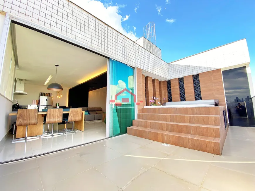 Foto 1 de Cobertura com 4 Quartos para alugar, 204m² em Castelo, Belo Horizonte