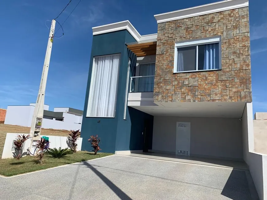 Foto 1 de Casa de Condomínio com 3 Quartos à venda, 214m² em Vila Monte Alegre, Paulínia