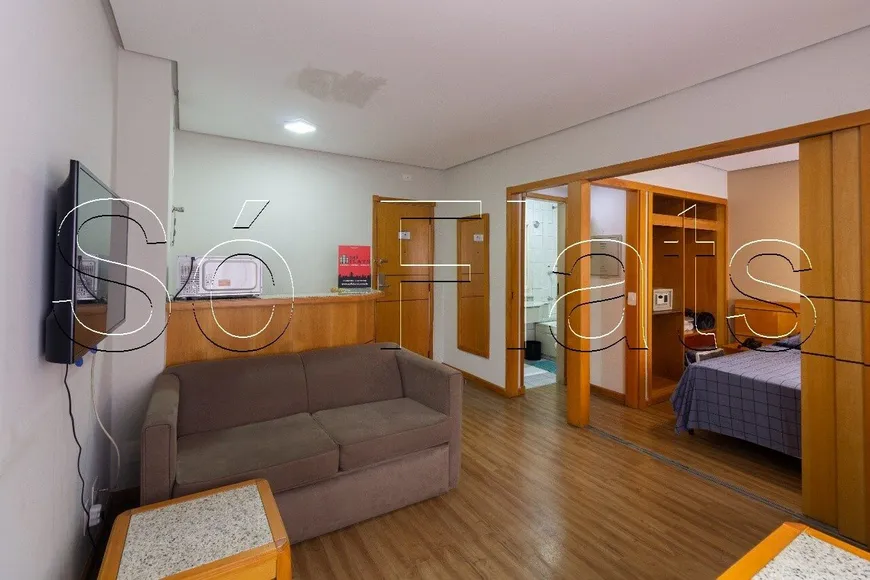 Foto 1 de Flat com 1 Quarto para alugar, 31m² em Jardim Paulista, São Paulo