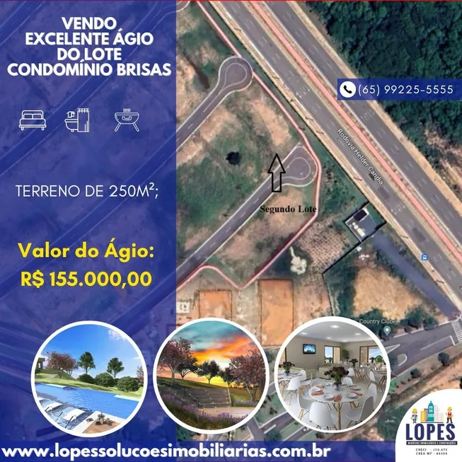 Foto 1 de Lote/Terreno à venda, 10m² em Ribeirão do Lipa, Cuiabá