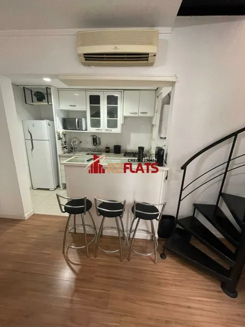 Foto 1 de Flat com 1 Quarto para alugar, 45m² em Vila Olímpia, São Paulo