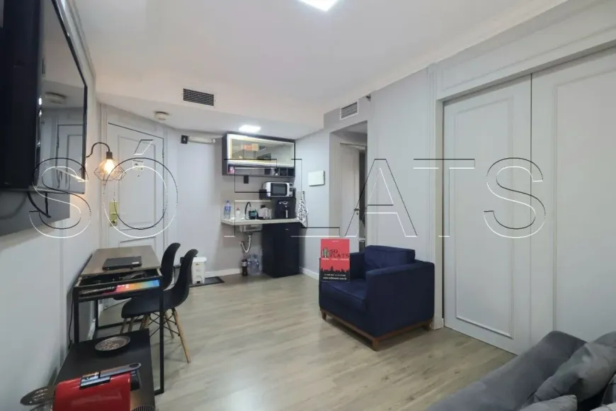 Foto 1 de Flat com 1 Quarto à venda, 30m² em Vila Olímpia, São Paulo