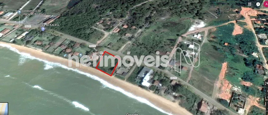 Foto 1 de Lote/Terreno à venda, 2400m² em Praia Formosa, Aracruz