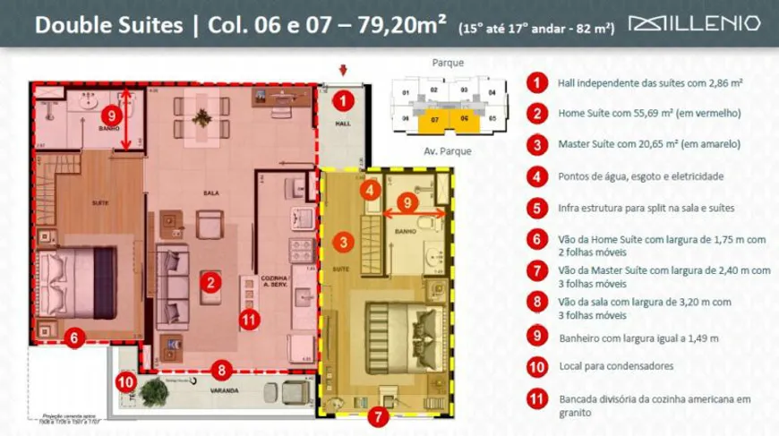 Foto 1 de Apartamento com 2 Quartos à venda, 110m² em Barra da Tijuca, Rio de Janeiro