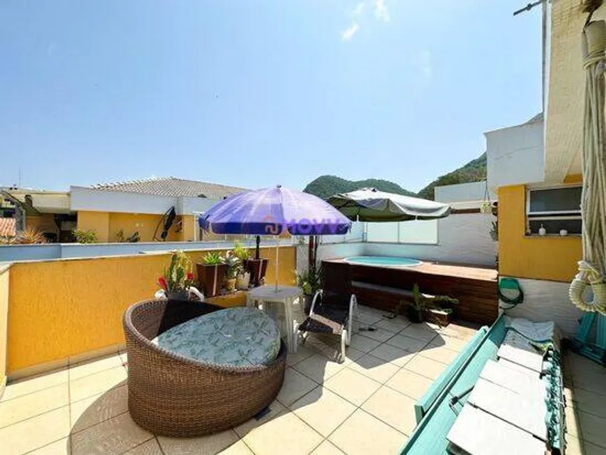 Foto 1 de Cobertura com 4 Quartos à venda, 190m² em Itacoataira, Niterói