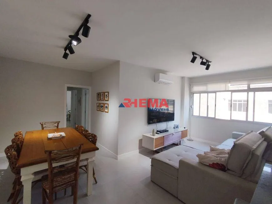 Foto 1 de Apartamento com 2 Quartos à venda, 97m² em Ponta da Praia, Santos