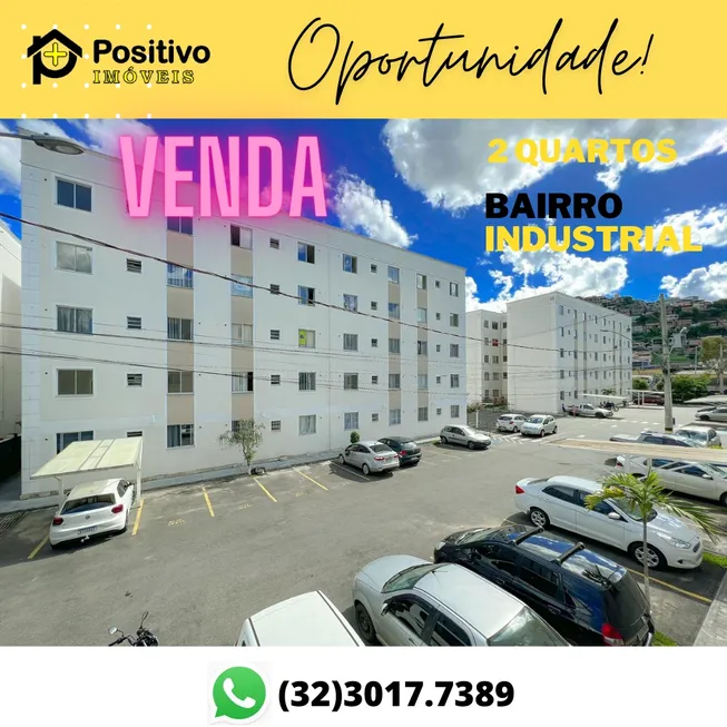 Foto 1 de Apartamento com 2 Quartos à venda, 50m² em Industrial, Juiz de Fora