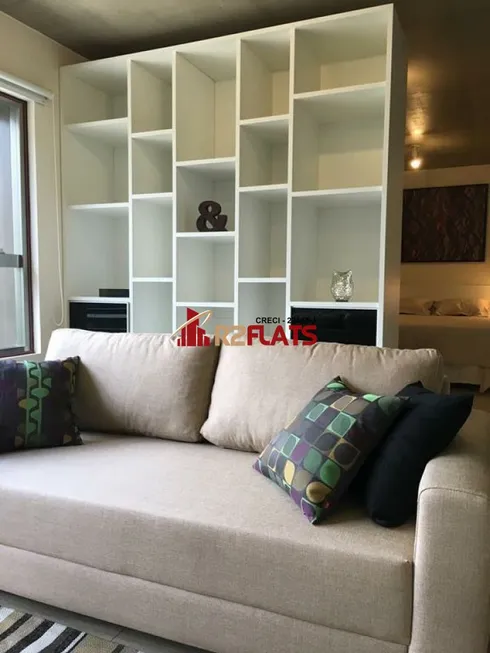 Foto 1 de Apartamento com 1 Quarto à venda, 70m² em Brooklin, São Paulo